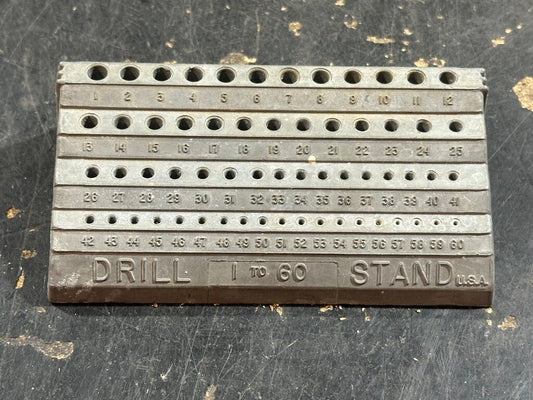 Cast Iron Drill Bit Stand