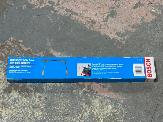 Worksite Table Saw Left Side Support