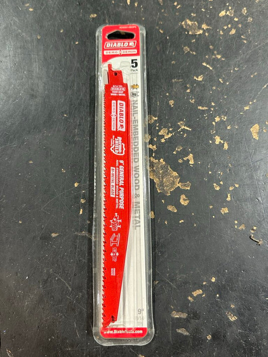 Reciprocating Saw Blade (5-Pack)