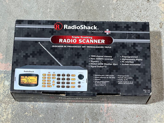 Triple-Trunking Radio Scanner