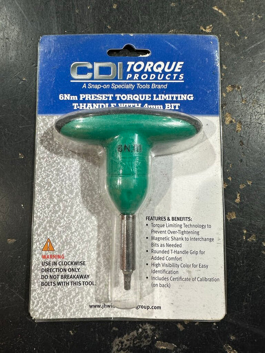 Preset Torque Limiting T-Handle