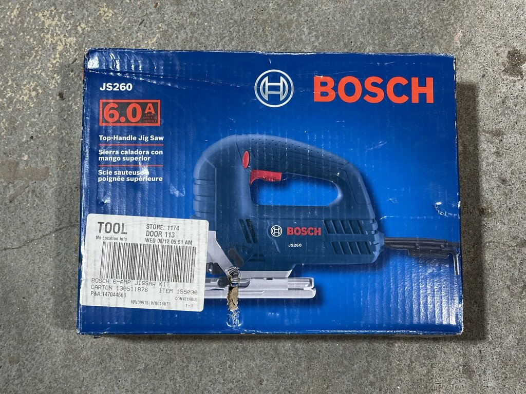 Corded Variable Speed Top-Handle Jig Saw