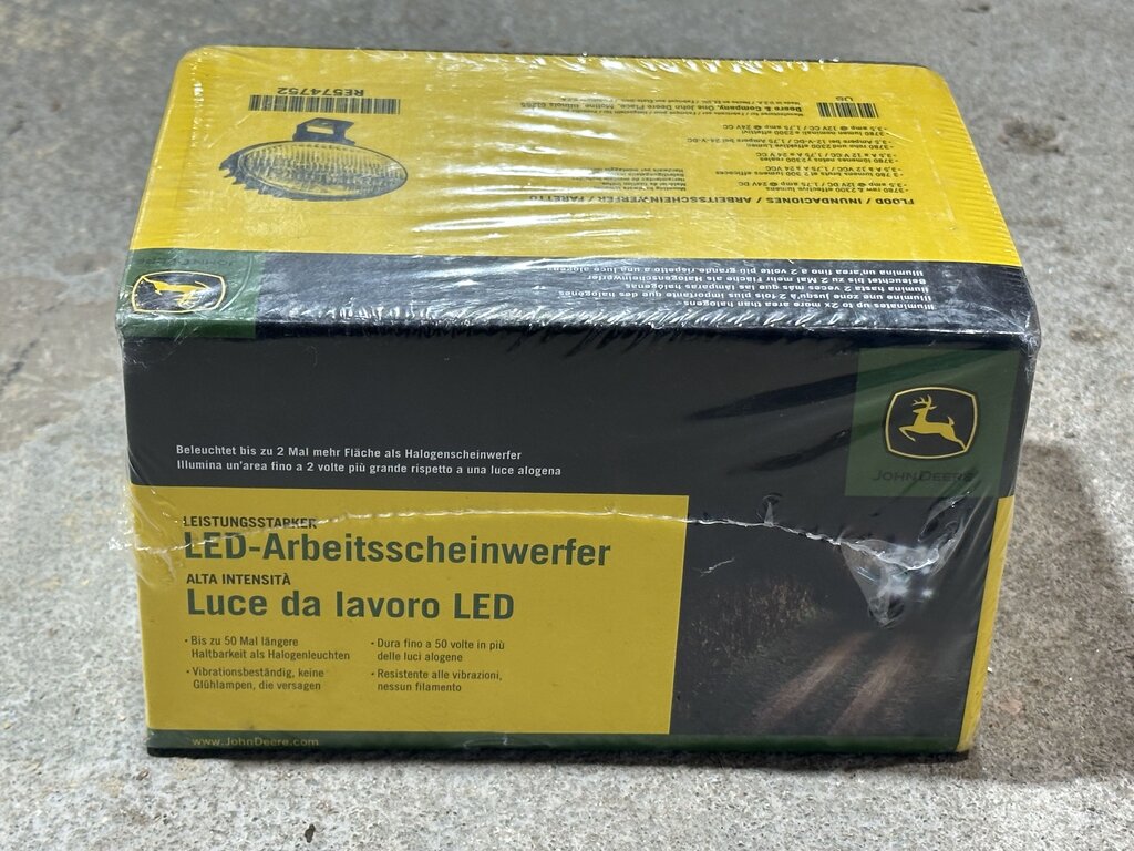 Oval LED Flood Work Lamp