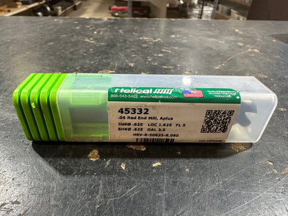 Carbide Radius End Mill