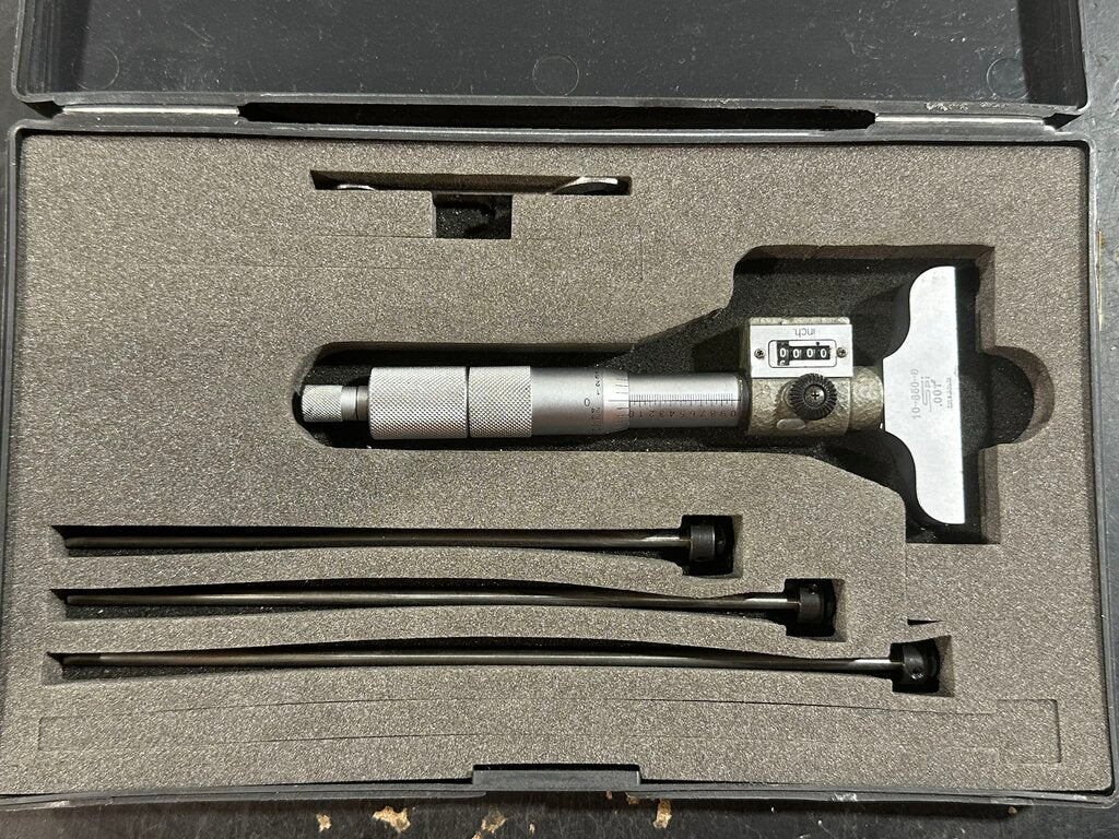 Depth Micrometer Set