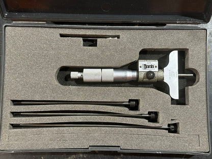 Depth Micrometer Set