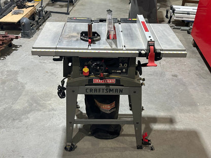 Table Saw on Stand