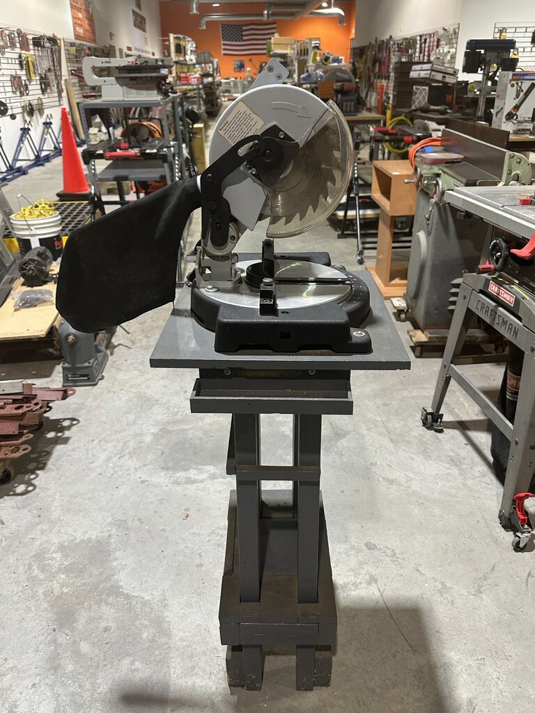 Corded Miter Saw on Stand