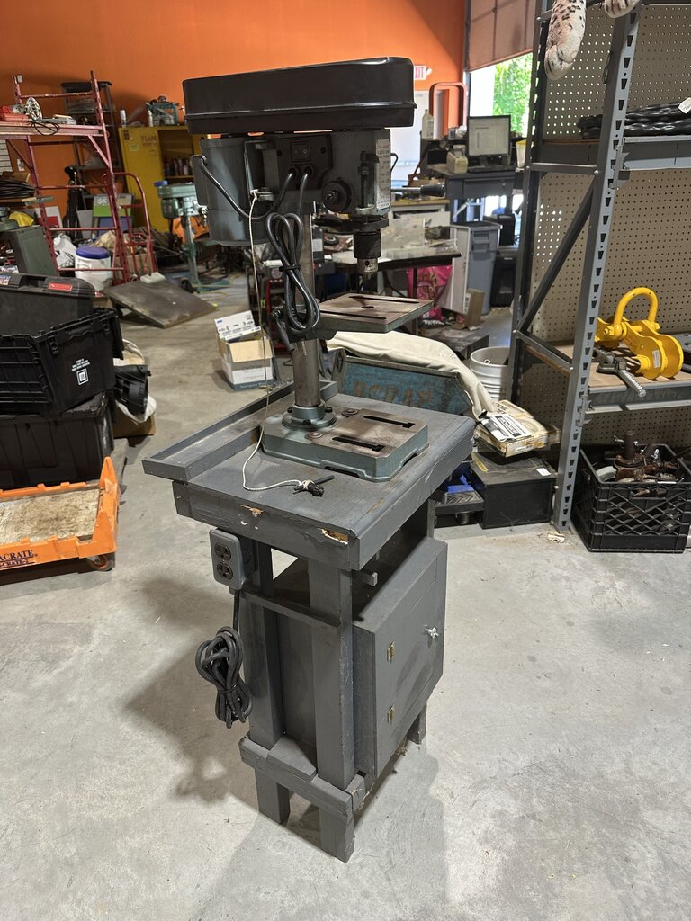 Drill Press on Stand