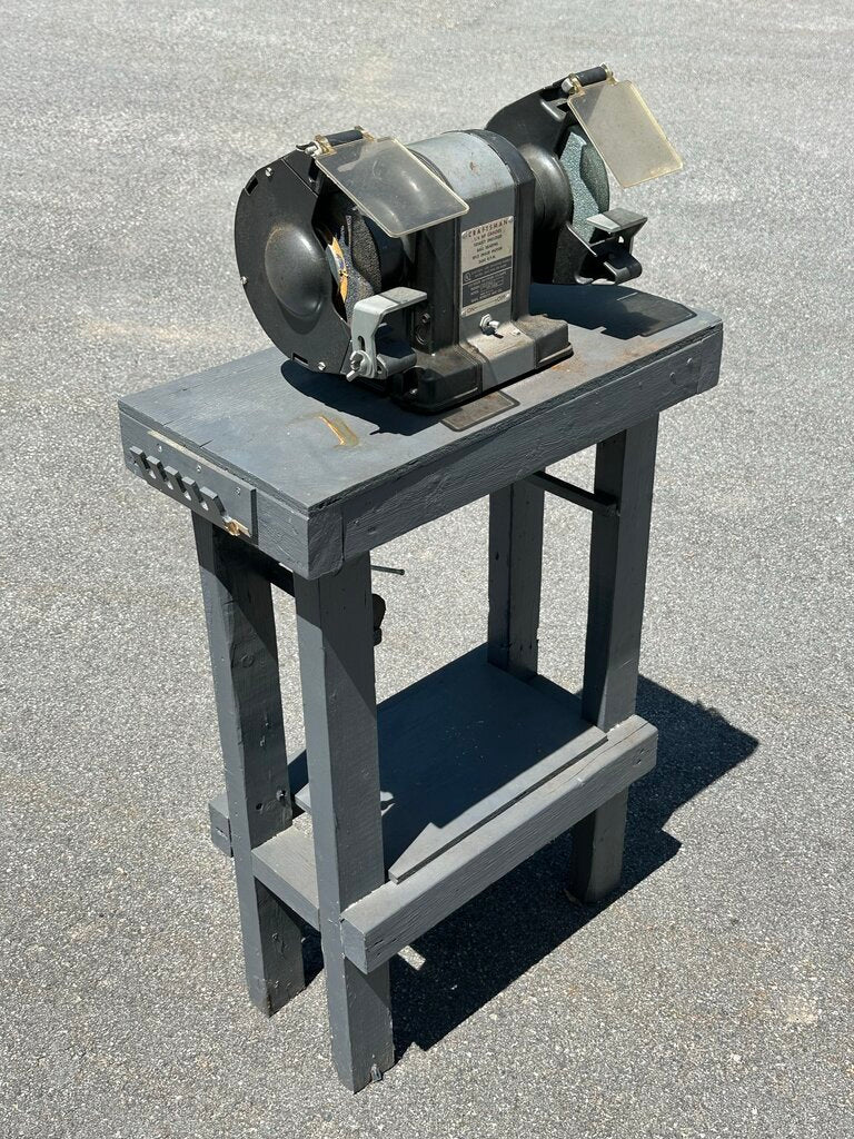 Bench Grinder on Stand