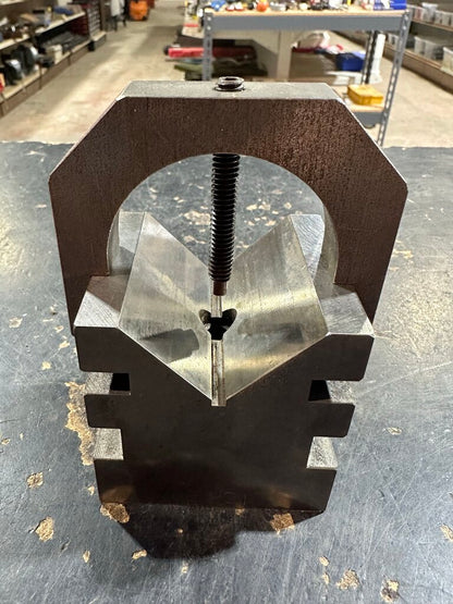 Precision Machinist V-Block Clamp Fixture