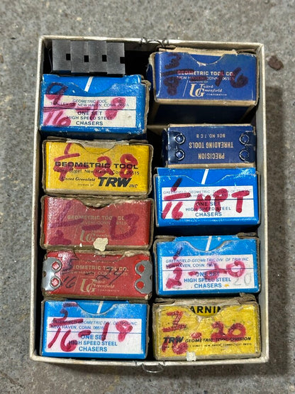 DSA Die Heads & Chaser Set Lot