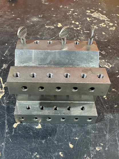 Machinist's V-Block With Hold-Down Screws