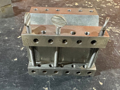 Machinist's V-Block With Hold-Down Screws
