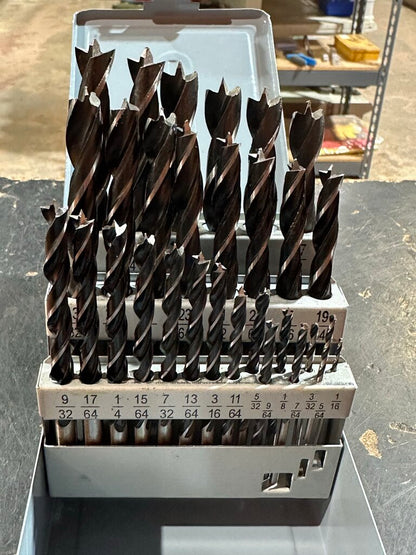 Brad Point Drill Bit Set