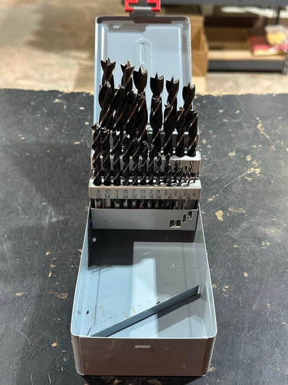 Brad Point Drill Bit Set