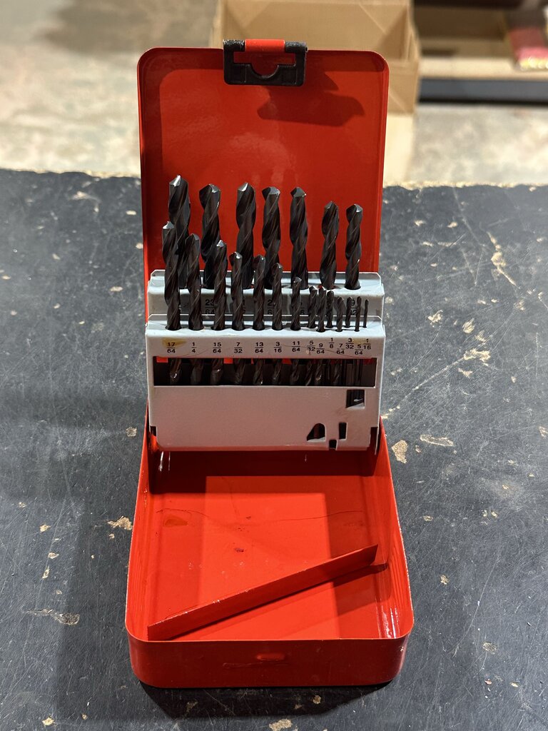High Speed Steel Drill Bit Set