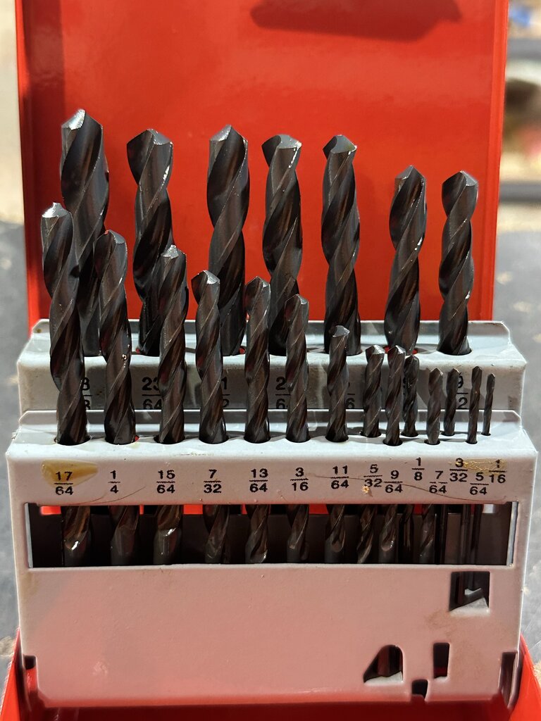 High Speed Steel Drill Bit Set