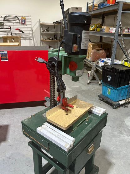 Hollow Chisel Mortiser on Stand