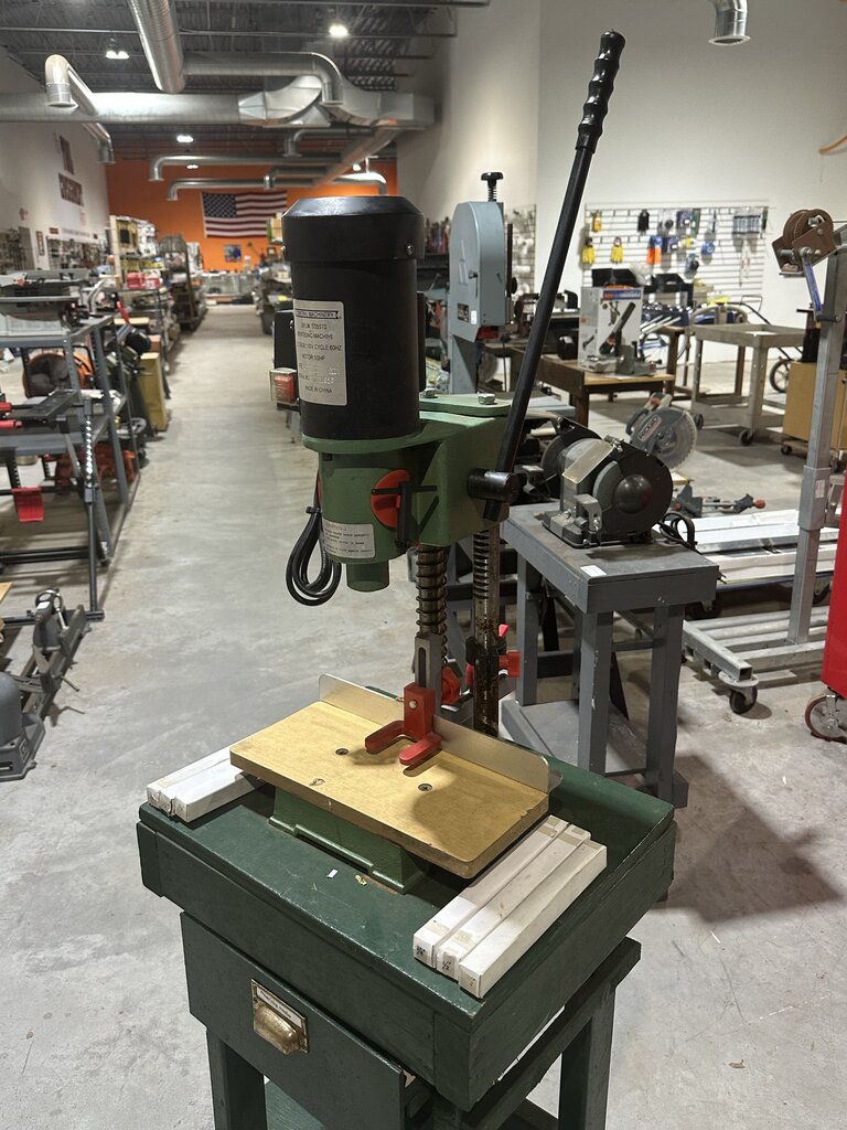 Hollow Chisel Mortiser on Stand