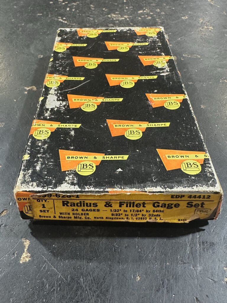 Radius & Fillet Gage Set