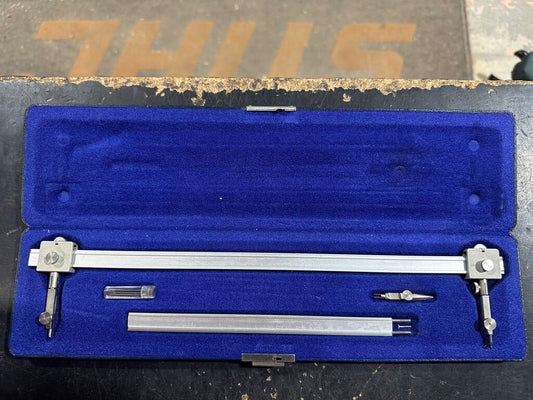 Beam Compass And Trammel Point Set
