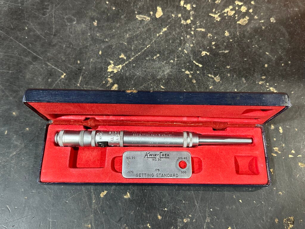 Kwik-Chek Hole Gage & Setting Standard