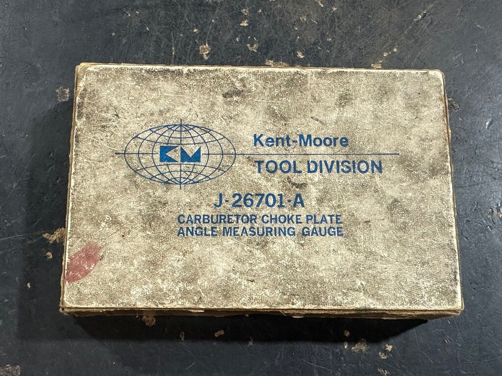 Carburetor Choke Plate Angle Measuring Gauge