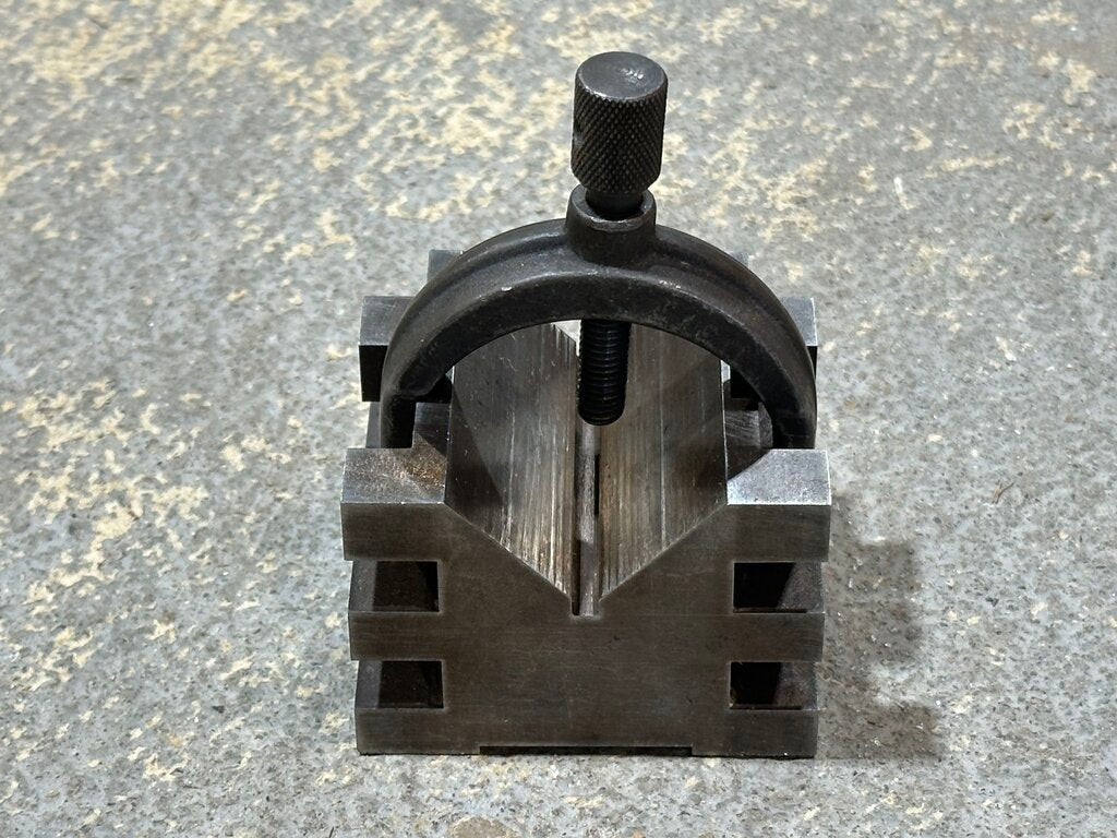 V-Block With Clamp