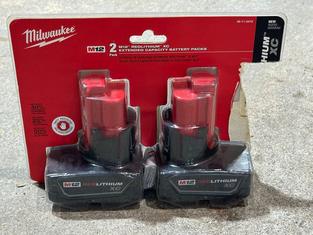 M12 XC Extended Capacity Battery Pack (2-Pack)