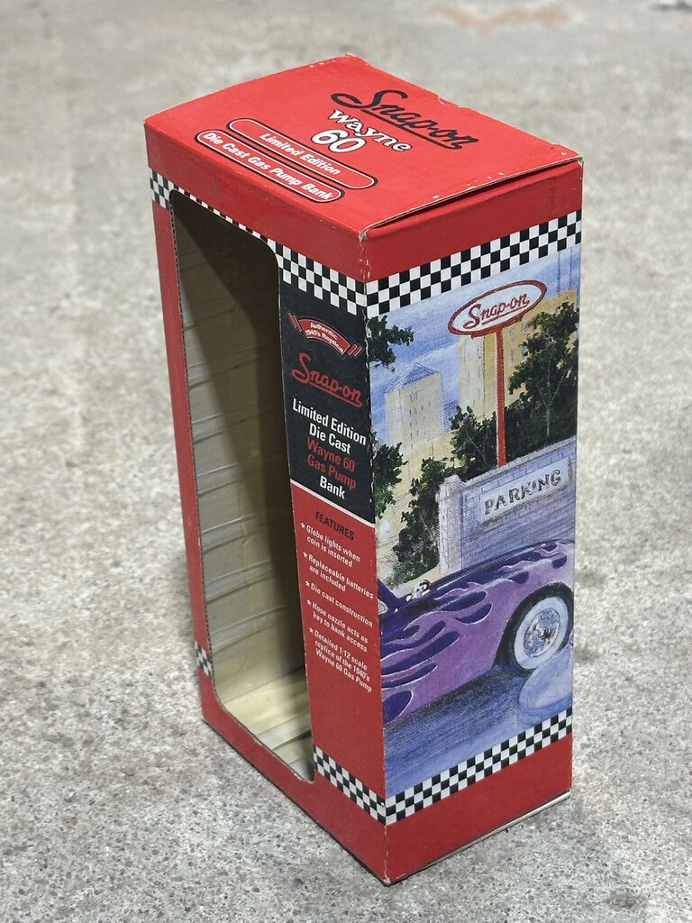 Limited Edition Die Cast Gas Pump Bank