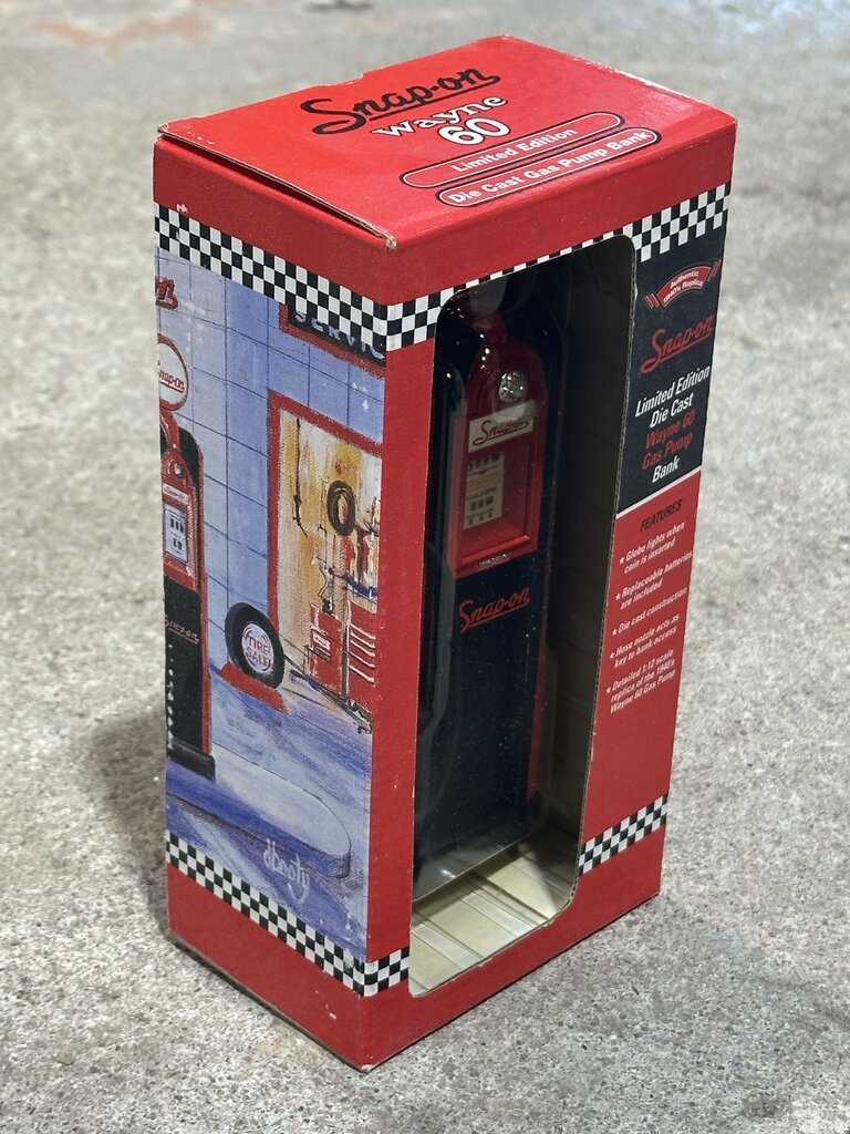 Limited Edition Die Cast Gas Pump Bank