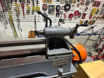 Wood Lathe With Cast Iron Legs