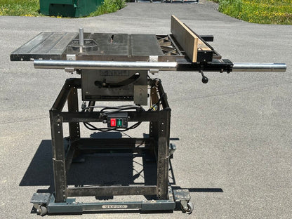 Table Saw on Mobile Base