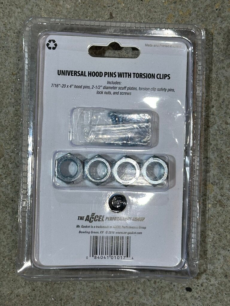Hood & Deck Pinning Kits - With Screw-On Scuff Plates