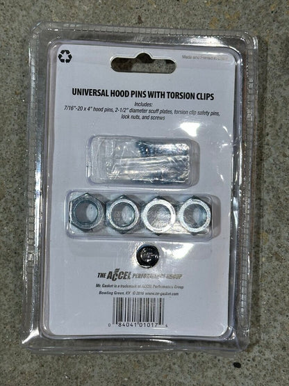 Hood & Deck Pinning Kits - With Screw-On Scuff Plates