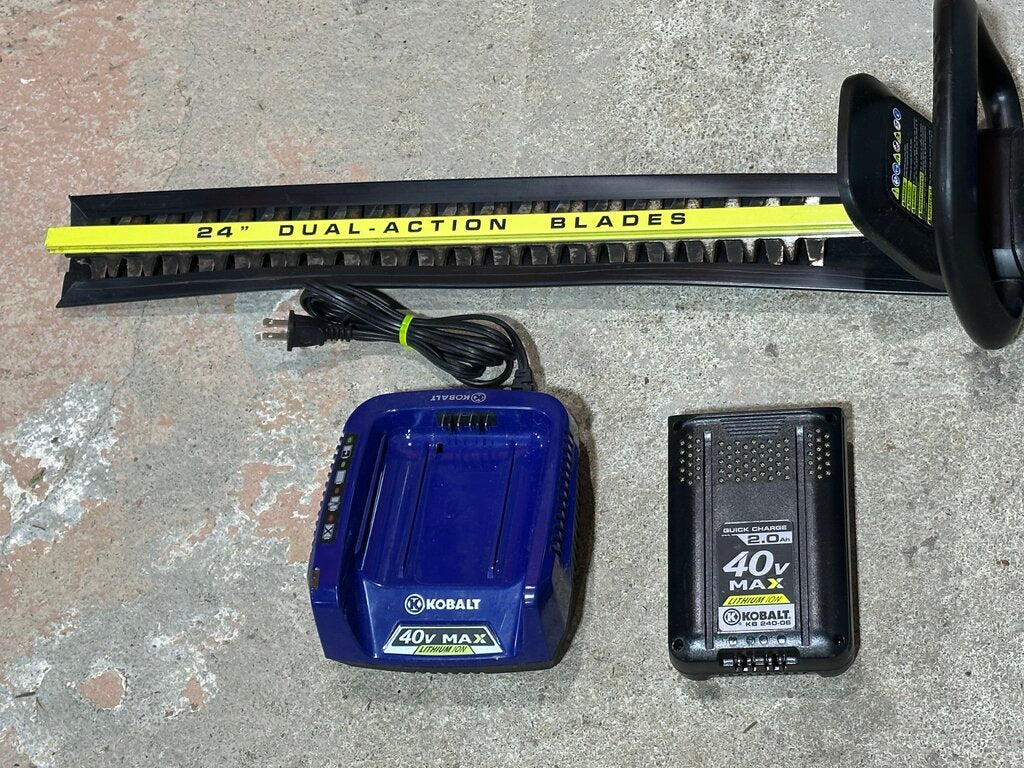 Cordless Hedge Trimmer Kit