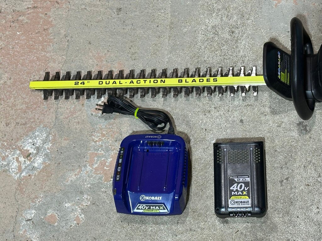 Cordless Hedge Trimmer Kit