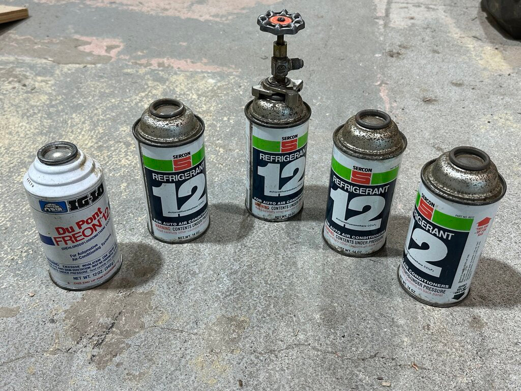 R12 Sealed Freon Refrigerant - 4-Pack