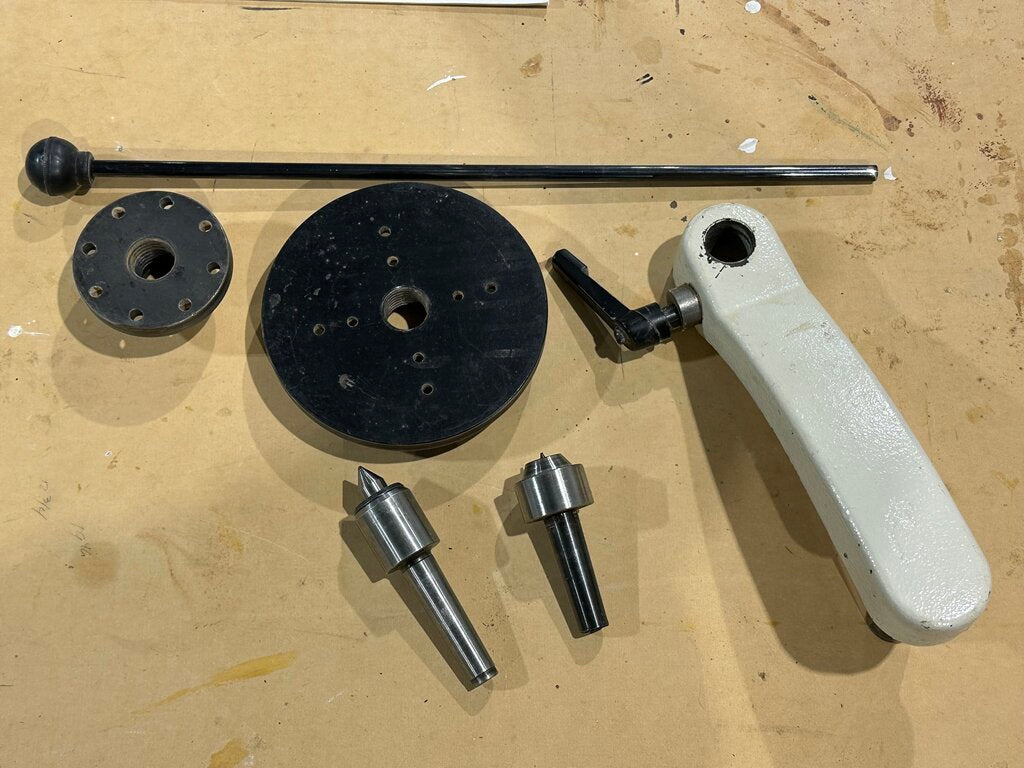 Variable Speed Wood Lathe on Stand
