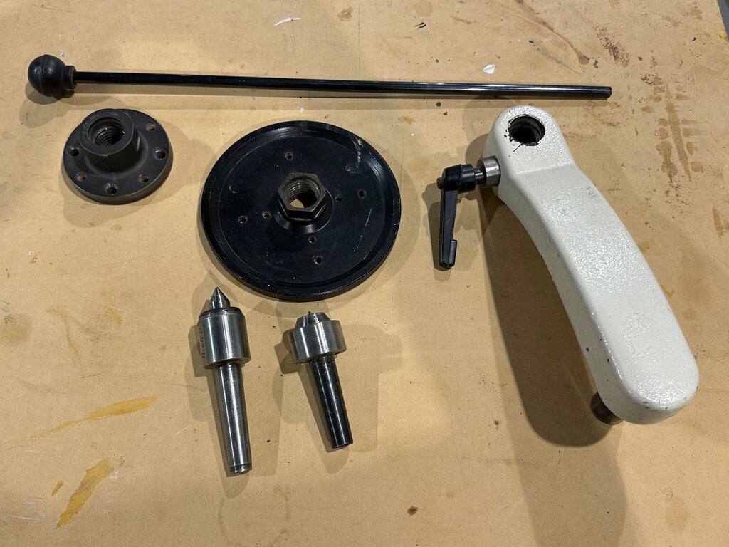 Variable Speed Wood Lathe on Stand