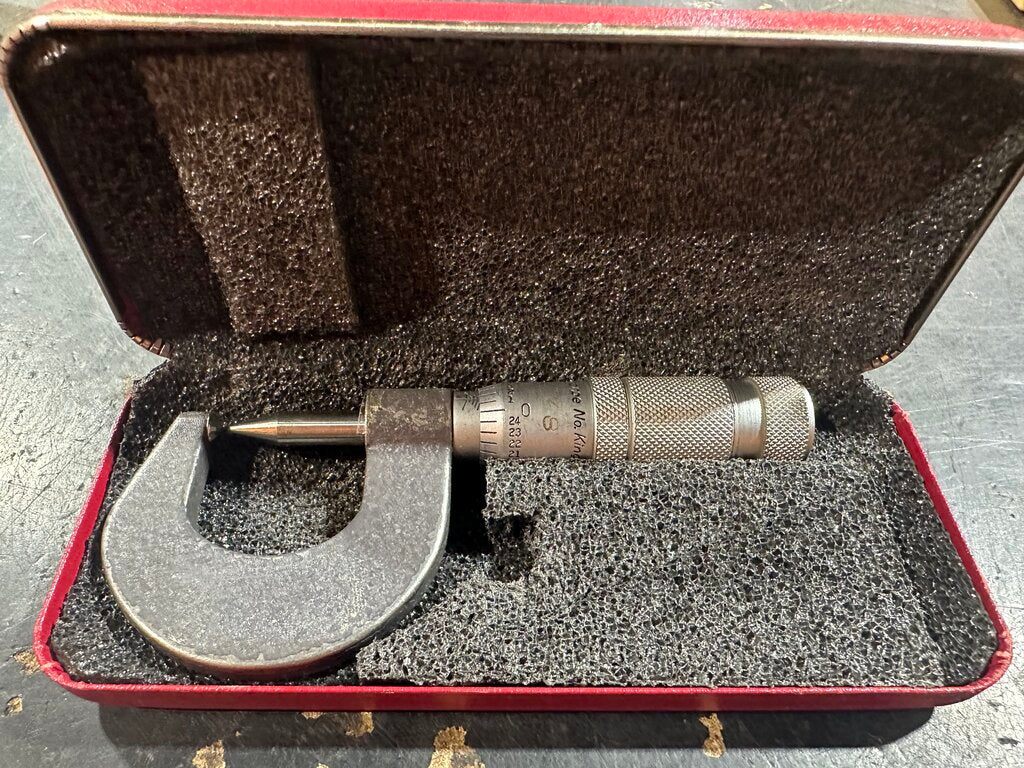 Tapered Pin & Ball Micrometer