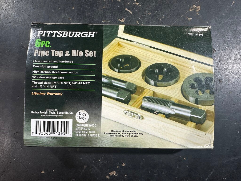 Pipe Tap and Die Set