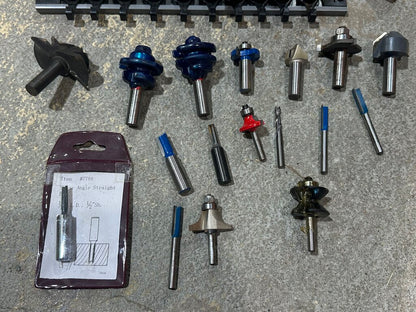 Router Bit Lot