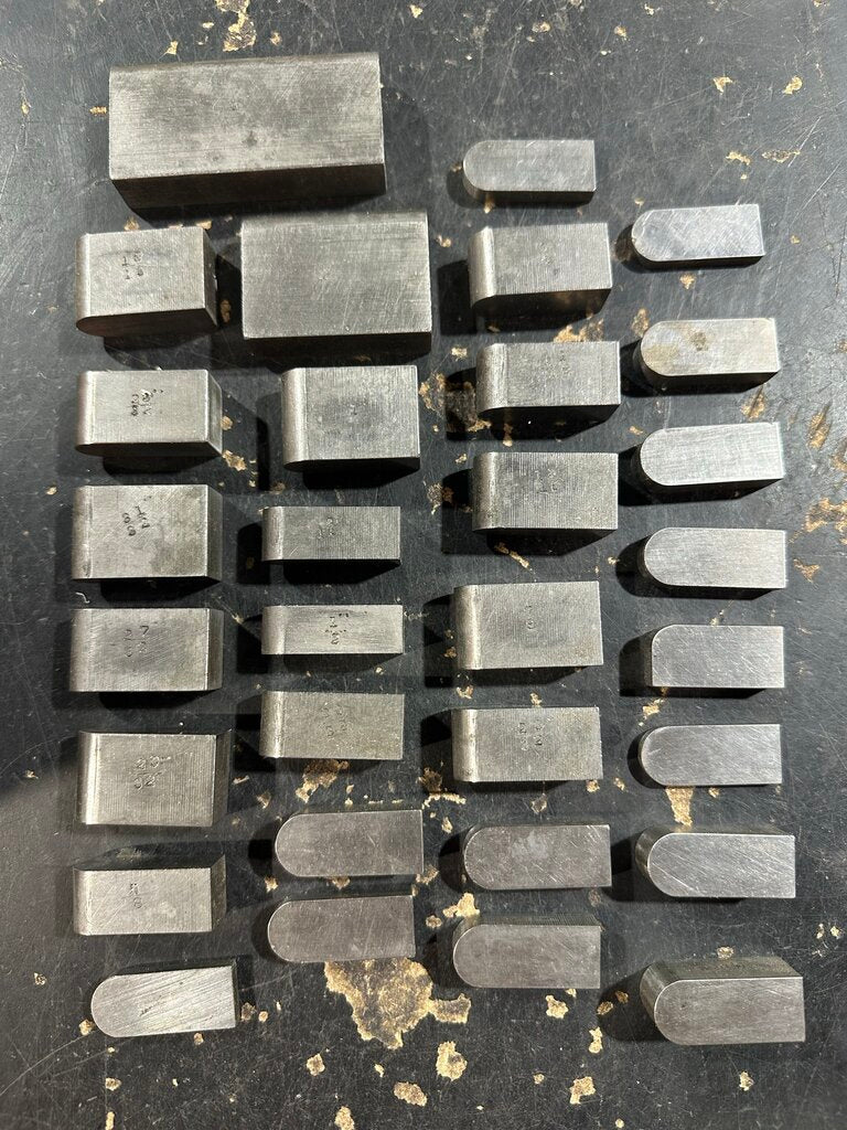 Assorted Hardened Inspection & Setup Gage Block Accessories