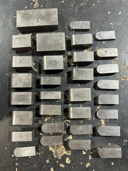 Assorted Hardened Inspection & Setup Gage Block Accessories
