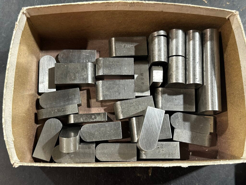 Assorted Hardened Inspection & Setup Gage Block Accessories