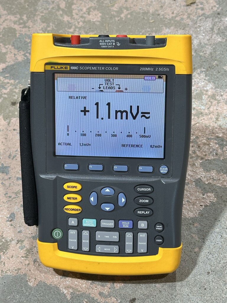ScopeMeter Color 200MHz Handheld Oscilloscope Kit
