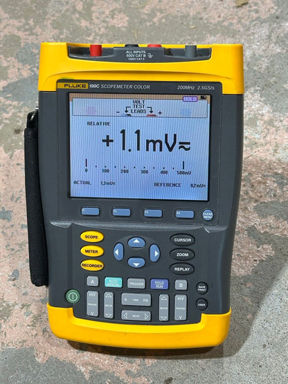 ScopeMeter Color 200MHz Handheld Oscilloscope Kit