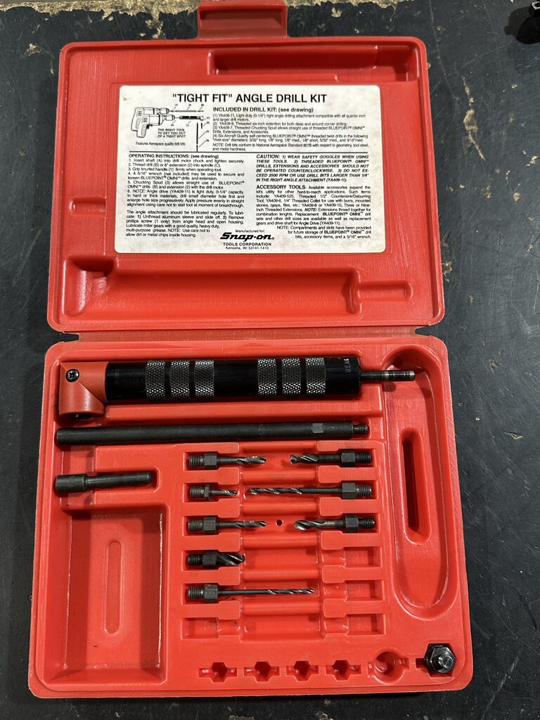 "Tight Fit" Angle Drill Kit